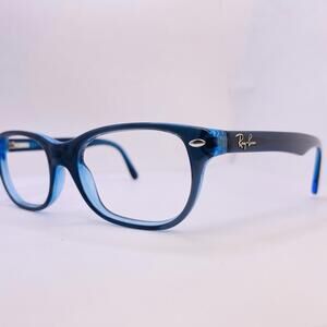 Ray-Ban Authentic Eyeglasses RB 1555 48 [] 16 130 MM Blue Small